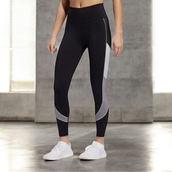 adidas Pants - adidas Womens Believe This‎ Block Tights Medium Black White